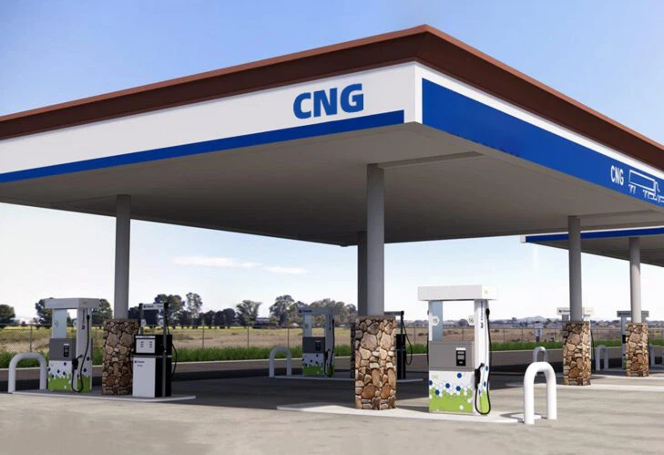 CNG -Tankstelle